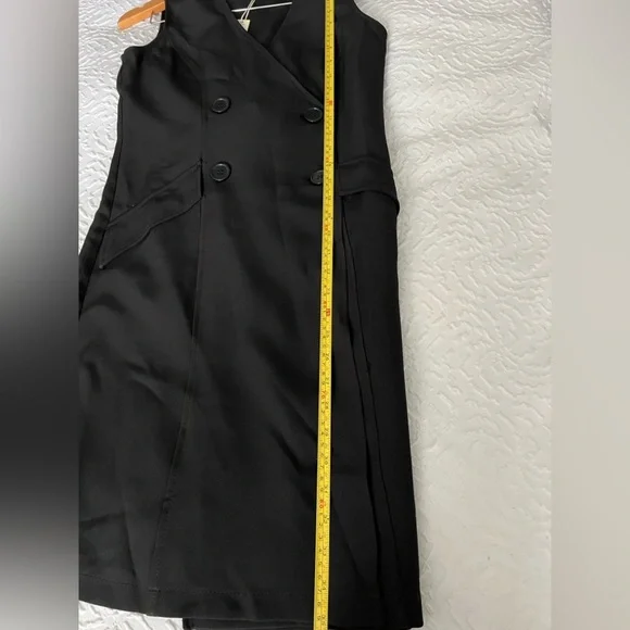 Max Studio Black Sleeveless V-Neck Sheath Dress NWT - Picture 5 of 7